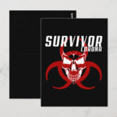 Corona Survivor ポストカード (正面/裏面)