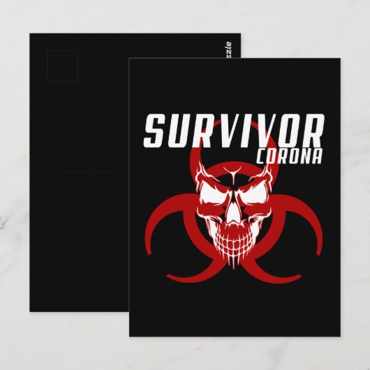 Corona Survivor ポストカード (正面/裏面)