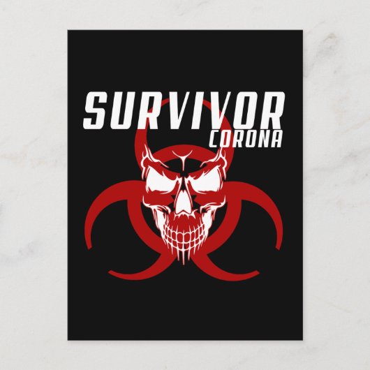 Corona Survivor ポストカード (正面)