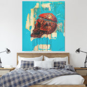 "Coronada Mortalidad #2" キャンバスプリント (インサイチュ (寝室))