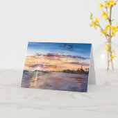 CORONADOのたそがれ カード (黄色い花)