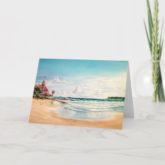 CORONADOのビーチ カード (正面)