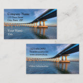 Coronado橋名刺 名刺 (正面/裏面)