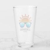 Coronado Beach California Sunglasses タンブラーグラス (裏面)