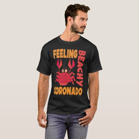 Coronado Vacation Summer Quote Tシャツ (正面フル)