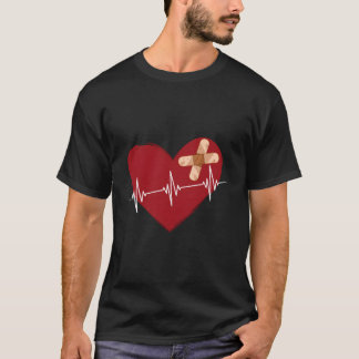 Coronary Diseases Ery Bypass Open He Surgery Hebea Tシャツ