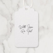 Coronation Emblem King Charles III ギフトタグ (裏面)