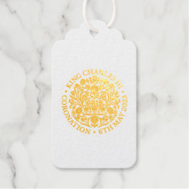 Coronation Emblem King Charles III ギフトタグ