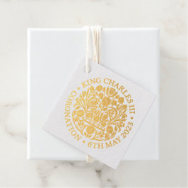 Coronation Emblem King Charles III フェイバータグ