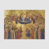Coronation of the Virgin by Fra Angelico 薄葉紙 (正面)