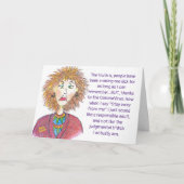 CoronaVirusユーモアカード カード (正面)