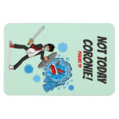 Coronavirus 4" x 6"マグネット マグネット (横)