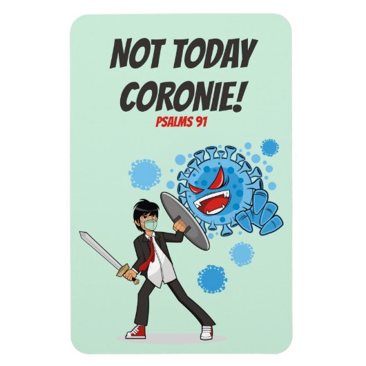 Coronavirus 4" x 6"マグネット マグネット (縦)