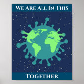 Coronavirus Covid 19 All In This ポスター (正面)