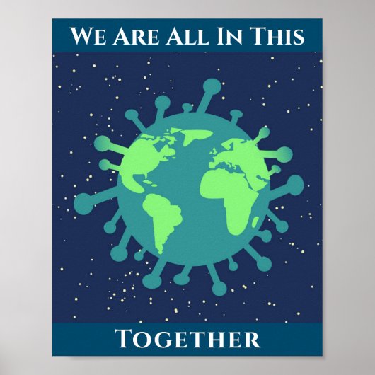 Coronavirus Covid 19 All In This ポスター (正面)