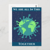 Coronavirus Covid 19 All In This ポストカード (正面/裏面)