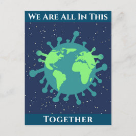 Coronavirus Covid 19 All In This ポストカード