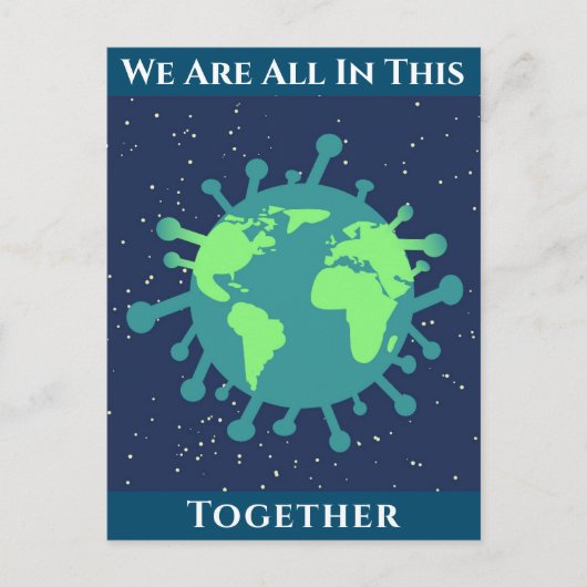 Coronavirus Covid 19 All In This ポストカード (正面)