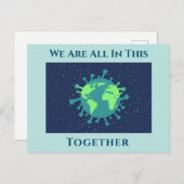 Coronavirus Covid 19 All In This ポストカード (正面/裏面)