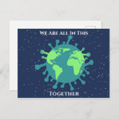 Coronavirus Covid 19 All In This ポストカード (正面/裏面)