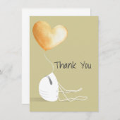 Coronavirus Editionに感謝 ノートカード (正面/裏面)