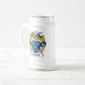 Coronelの家紋 ビールジョッキ (正面左)
