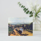 CorotジーンBaptisteカミーユ著Narniの橋 ポストカード (スタンド正面)