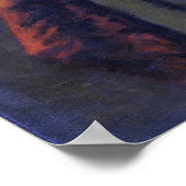 Corot – 女性めい想の ポスター (角)