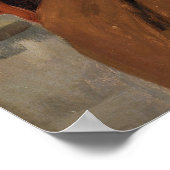 Corot – 憂鬱，女イタリアン性 ポスター (角)