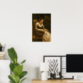 Corot – 手紙 ポスター (ホームオフィス)