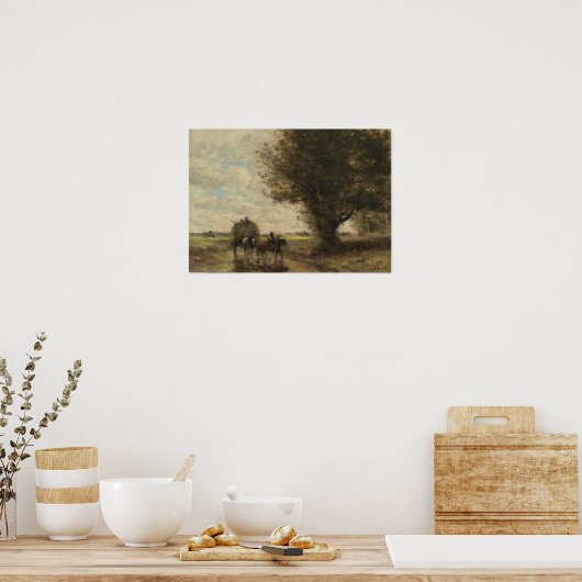 Corot - By Corot ポスター (キッチン)