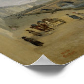 Corot - Pont-Au-Change, The Palais De Justice ポスター (角)