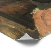 Corot - Young 読 Girl's ポスター (角)