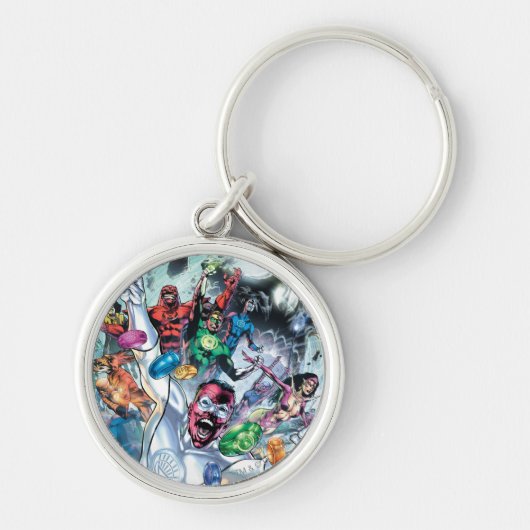 Corpグループとリングや輪 キーホルダー (正面)