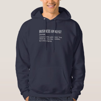 Corporate Analyst Funny Definition Hoodie パーカ