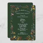 Corporate Annual Christmas Party  招待状 (正面/裏面)