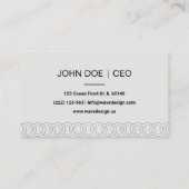 Corporate Business Card 名刺 (裏面)