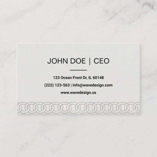 Corporate Business Card 名刺 (裏面)