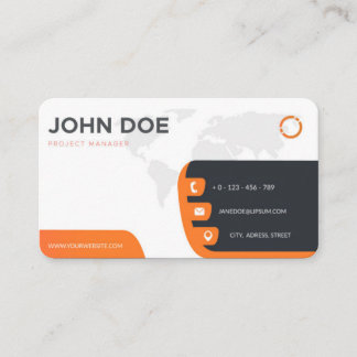 Corporate business card 名刺