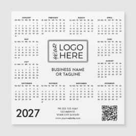 Corporate Business Logo 2027 マグネットカレンダー