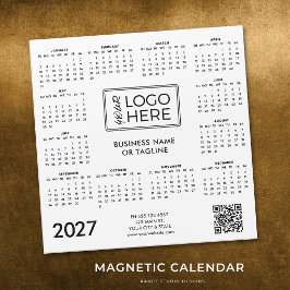Corporate Business Logo 2027 マグネットカレンダー
