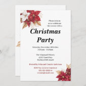 Corporate Christmas Party Card シーズンカード (正面/裏面)