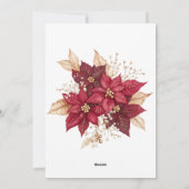 Corporate Christmas Party Card シーズンカード (裏面)