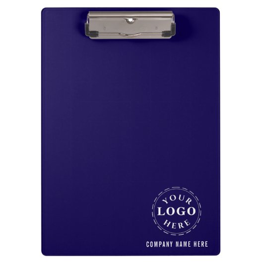 Corporate Clipboard with Personalized Logo & Name クリップボード (正面)