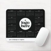 Corporate Custom Business Logo 2026 Calendar マウスパッド (マウス)