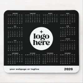 Corporate Custom Business Logo 2026 Calendar マウスパッド