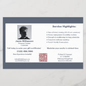 Corporate Fitness Gift Certificate Promotion チラシ (裏面)