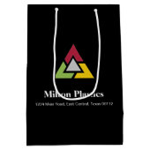 Corporate Gift Bag with Company Logo ミディアムペーパーバッグ (裏面)