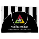 Corporate Gift Bag with Company Logo ラージペーパーバッグ (裏面)