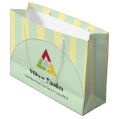 Corporate Gift Bag with Company Logo ラージペーパーバッグ (正面アングル)